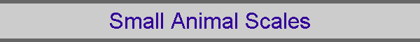 Small Animal Scales